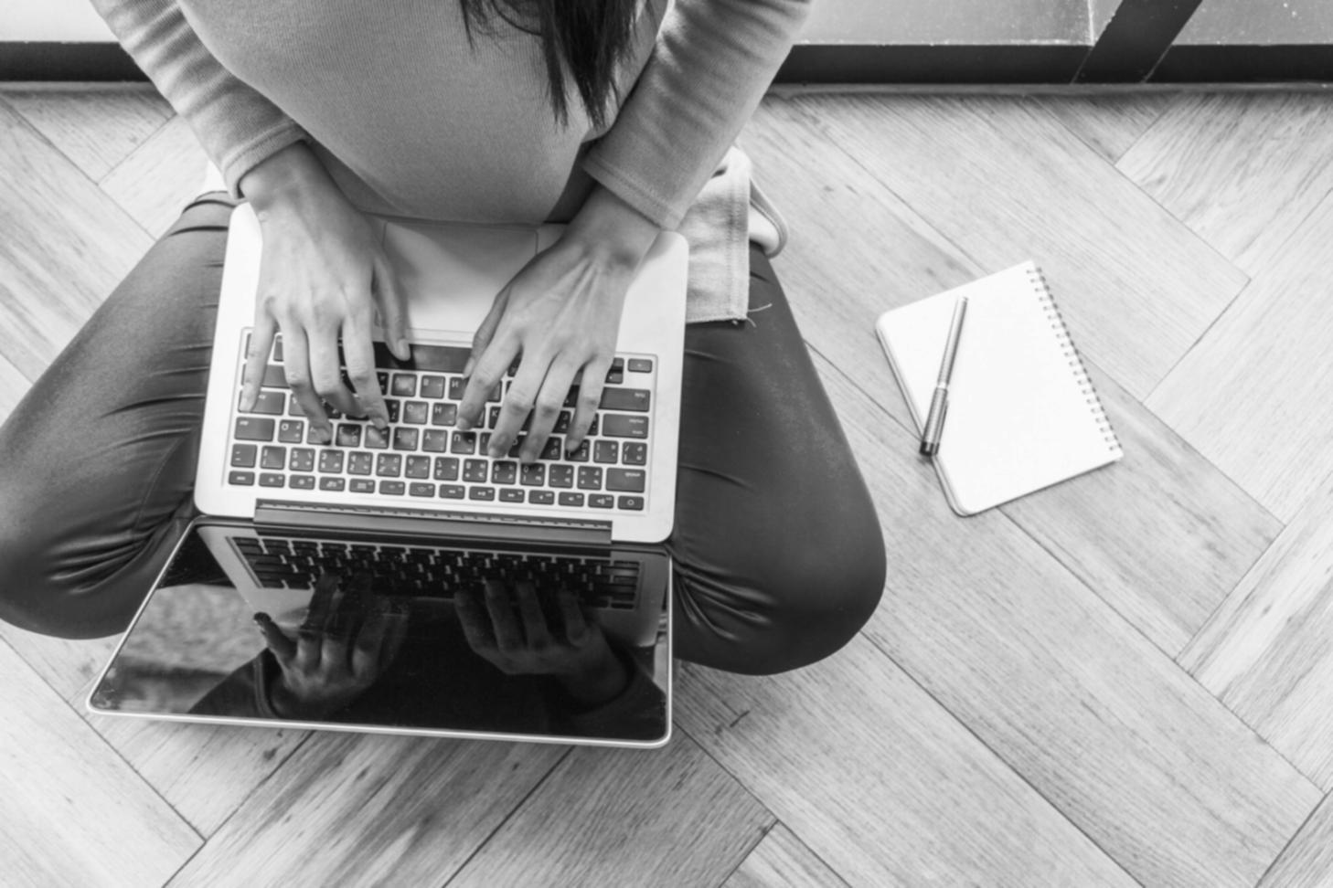 Meeting room with financial planning materials